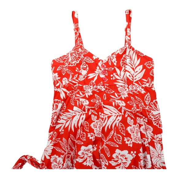 Vasna‎ Desire Hawaiian Floral Sleeveless Dress Size XL 100% Cotton - Picture 3 of 8